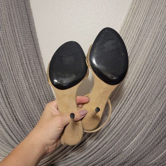 Claudio Milano Rhinestone Pumps Sz 39 - Picture 6 of 6